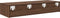 vidaXL - Wandschap - met - lades - 100x36x19cm - bewerkt - hout - bruin - eikenkleurig
