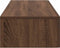 vidaXL - Wandschap - met - lades - 100x36x19cm - bewerkt - hout - bruin - eikenkleurig