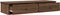 vidaXL - Wandschap - met - lades - 100x37,5x19 - cm - bewerkt - hout - bruin - eiken