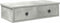 vidaXL - Wandschap - met - lades - 60x25x15 - cm - bewerkt - hout - betongrijs