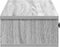 vidaXL - Wandschap - met - lades - 60x25x15 - cm - bewerkt - hout - grijs - sonoma - eiken