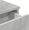 vidaXL - Wandschap - met - lades - 60x25x15 - cm - bewerkt - hout - betongrijs