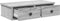 vidaXL - Wandschap - met - lades - 60x25x15 - cm - bewerkt - hout - grijs - sonoma - eiken