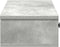 vidaXL - Wandschap - met - lades - 60x25x15 - cm - bewerkt - hout - betongrijs