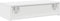 vidaXL - Wandschap - met - lades - 60x26,5x15 - cm - bewerkt - hout - wit