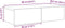 vidaXL - Wandschap - met - lades - 60x26,5x15 - cm - bewerkt - hout - wit