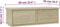 vidaXL - Wandschap - met - lades - 60x26x18,5 - cm - spaanplaat - sonoma - eikenkleurig