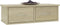 vidaXL - Wandschap - met - lades - 60x26x18,5 - cm - spaanplaat - sonoma - eikenkleurig