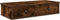 vidaXL - Wandschap - met - lades - 80x31x17 - cm - bewerkt - hout - gerookt - eikenkleur