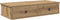 vidaXL - Wandschap - met - lades - 80x31x17 - cm - bewerkt - hout - artisanaal - eiken