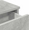 vidaXL - Wandschap - met - lades - 80x31x17 - cm - bewerkt - hout - betongrijs