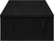vidaXL - Wandschap - met - lades - 80x31x17 - cm - bewerkt - hout - zwart