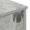 vidaXL - Wandschap - met - lades - 80x31x17 - cm - bewerkt - hout - betongrijs