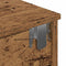 vidaXL - Wandschap - met - lades - 80x31x17 - cm - bewerkt - hout - oud - houtkleurig
