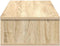 vidaXL - Wandschap - met - lades - 80x31x17 - cm - bewerkt - hout - sonoma - eikenkleur