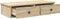 vidaXL - Wandschap - met - lades - 80x31x17 - cm - bewerkt - hout - sonoma - eikenkleur