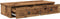 vidaXL - Wandschap - met - lades - 80x31x17 - cm - bewerkt - hout - oud - houtkleurig
