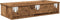 vidaXL - Wandschap - met - lades - 80x31x17 - cm - bewerkt - hout - oud - houtkleurig