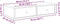 vidaXL - Wandschap - met - lades - 80x31x17 - cm - bewerkt - hout - betongrijs