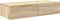 vidaXL - Wandschap - met - lades - 80x33x17 - cm - bewerkt - hout - sonoma - eikenkleur