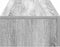vidaXL - Wandschap - met - lades - 80x33x17 - cm - bewerkt - hout - grijs - sonoma - eiken
