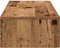 vidaXL - Wandschap - met - lades - 80x33x17 - cm - bewerkt - hout - oud - houtkleurig