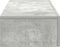 vidaXL - Wandschap - met - lades - 80x33x17 - cm - bewerkt - hout - betongrijs