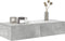 vidaXL - Wandschap - met - lades - 80x33x17 - cm - bewerkt - hout - betongrijs