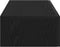vidaXL - Wandschap - met - lades - 80x33x17 - cm - bewerkt - hout - zwart