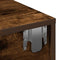 vidaXL - Wandschap - met - lades - 80x33x17 - cm - bewerkt - hout - gerookt - eikenkleur
