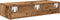 vidaXL - Wandschap - met - lades - 80x33x17 - cm - bewerkt - hout - oud - houtkleurig