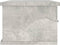 vidaXL - Wandschap - met - lades - 88x26x18,5 - cm - spaanplaat - betongrijs