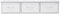 vidaXL - Wandschap - met - lades - 88x26x18,5 - cm - spaanplaat - hoogglans - wit