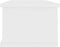 vidaXL - Wandschap - met - lades - 88x26x18,5 - cm - spaanplaat - wit