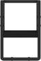 vidaXL - Wandschap - met - stang - 20x25x30 - cm - zwart