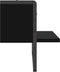 vidaXL - Wandschap - met - stang - 40x25x30 - cm - zwart