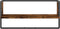 vidaXL - Wandschap - met - stang - 65x25x30 - cm - gerookt - eikenkleurig