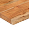 vidaXL - Wandschap - rechthoekig - natuurlijke - rand - 100x30x3,8 - cm - acaciahout