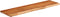 vidaXL - Wandschap - rechthoekig - natuurlijke - rand - 100x30x3,8 - cm - acaciahout