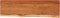 vidaXL - Wandschap - rechthoekig - natuurlijke - rand - 110x30x2,5 - cm - acaciahout