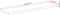 vidaXL - Wandschap - rechthoekig - natuurlijke - rand - 110x30x3,8 - cm - acaciahout