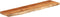 vidaXL - Wandschap - rechthoekig - natuurlijke - rand - 120x30x2,5 - cm - acaciahout