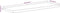 vidaXL - Wandschap - rechthoekig - natuurlijke - rand - 50x20x3,8 - cm - acaciahout