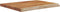 vidaXL - Wandschap - rechthoekig - natuurlijke - rand - 50x40x2,5 - cm - acaciahout
