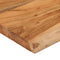 vidaXL - Wandschap - rechthoekig - natuurlijke - rand - 50x40x3,8 - cm - acaciahout