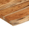 vidaXL - Wandschap - rechthoekig - natuurlijke - rand - 60x40x2,5 - cm - acaciahout