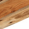 vidaXL - Wandschap - rechthoekig - natuurlijke - rand - 70x40x2,5 - cm - acaciahout