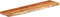 vidaXL - Wandschap - rechthoekig - natuurlijke - rand - 80x20x2,5 - cm - acaciahout