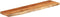 vidaXL - Wandschap - rechthoekig - natuurlijke - rand - 80x20x3,8 - cm - acaciahout