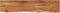 vidaXL - Wandschap - rechthoekig - natuurlijke - rand - 90x20x3,8 - cm - acaciahout